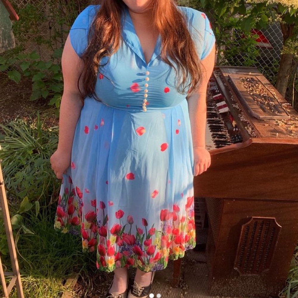 🌷Hell Bunny Bethany Dress UK 4x